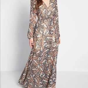 ModCloth Flutter perfection wrap dress